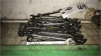 Lot of Wrenches 5/16” Through 15/16”