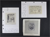 Americana paper documents and ephemera incl 1912 c