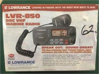 Lowrance LVR-850 DSC VHF Marine Radio