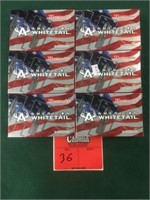 Six Boxes of American Whitetail 30-06