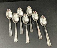 ML- Lot of M.B. Co. Sterling Silver Tea Spoons