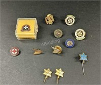 DD- Assorted lot of Profession Pins