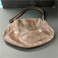 HH- Brown Leather Christopher & Kon Bag