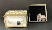 JR- Pair of Costume Jewelry Pieces