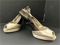 JR- Town Shoes Satin Heels