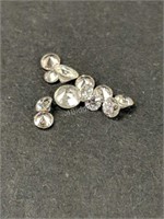 HH- Lot of 12 Assorted Sized Diamonds