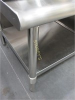 Uline, Stainless Steel Utility Stand - 30 x 30".