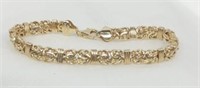 14 Karat Gold Turkish Bracelet