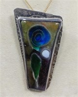 Custom Dan Mccann Sterling Silver Pendant