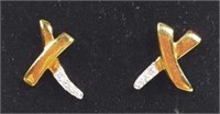 18 Karat Yellow Gold Tiffany & Co. Earrings