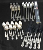 Towel French Provincial Sterling Flatware Set