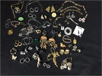 Costume Jewelry Lot Incl. Some Sterling