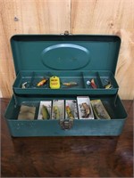Early Tackle Box Full of Original Lures