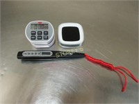 CDN Digital Meat Thermometer + 3 Timers.