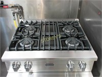 Brigade (Viking), Cooktop, 30", 4-Burners.