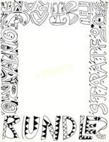 Menu Card Drawing, by Viktor Tinkl.