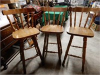 27" Bar Stool- Times 3