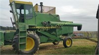 1978 JD 6600 DIESEL COMBINE (S/N 307499) 404 ENGIN