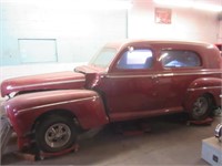 1946 Ford Deliver Sedan WOWZA Parts Project Car