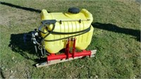 3 PT. POLY TANK SPRAYER,10’ BOOM