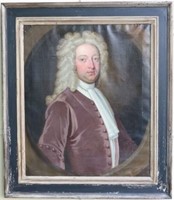 LATE 18TH OR EARLY 19TH C ENGLISH PORTRAIT OF A