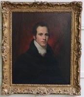 EARLY 19TH C ENGLISH OIL PAINTING ON CANVAS