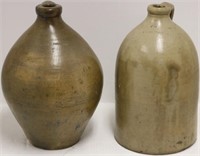 2 CHARLESTOWN STONEWARE JUGS TO INCLUDE 15"