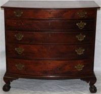 LATE 18TH C AMERICAN MAHOGANY CHIPPENDALE STYLE