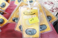 10 UNEX TRIGGER LOCKS NEW IN PACKAGE