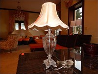 Schonbek Table Lamps-Crystal Base