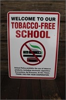 Tobacco-Free Sign