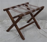 Solid Wood Luggage Bench