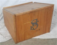 Vintage Wood Podium W/ Mic Hole Table Top