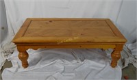 Large Knotty Pine Coffee Table