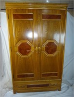 Large 2 Door Wardrobe W/ Storage Drawer
