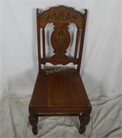 Decorative Carved Wood Chair