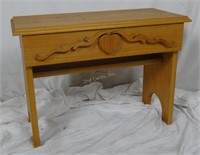 Decorative Solid Wood Bench