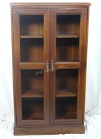 Solid Wood Display Cabinet Missing Glass