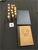 15 Tubes of Copper Pennies,Lincoln Cents 1909-1940