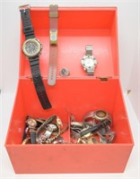 Box Lot of Vitnage Watches