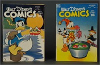 Group of 2 Walt Disney's Comics. Donald Duck.