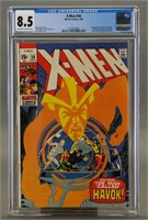 X-Men #58 (Marvel, 1969) CGC VF+ 8.5