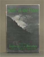 August Derleth. Dark Of The Moon. Inscribed.