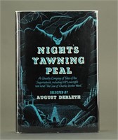 August Derleth. Night’s Yawning Peal. Inscribed.