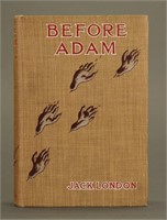 Jack London. Before Adam. 1907. 1st edition.