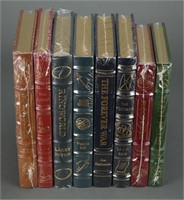 8 vols Easton Press. Inc: Hubbard. Pohl, Niven.