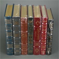 7 vols Easton Press. Sgd. Inc: Heinlein and Bear.