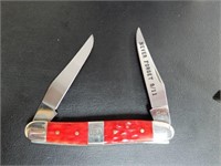 NEW CASE XX NEVER FORGET 9-11 MUSKRAT KNIFE