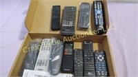 Box of remotes
