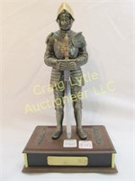 vintage Knight Statue Radio